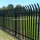 Green Powder Coated Palisade Security Fence